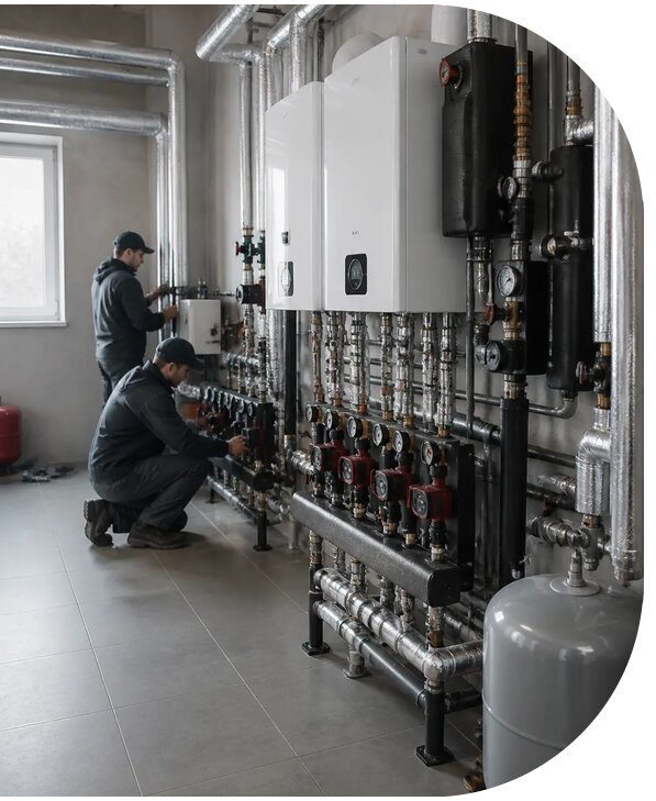 Строительство котельных для домов и объектов в Азнакаеве